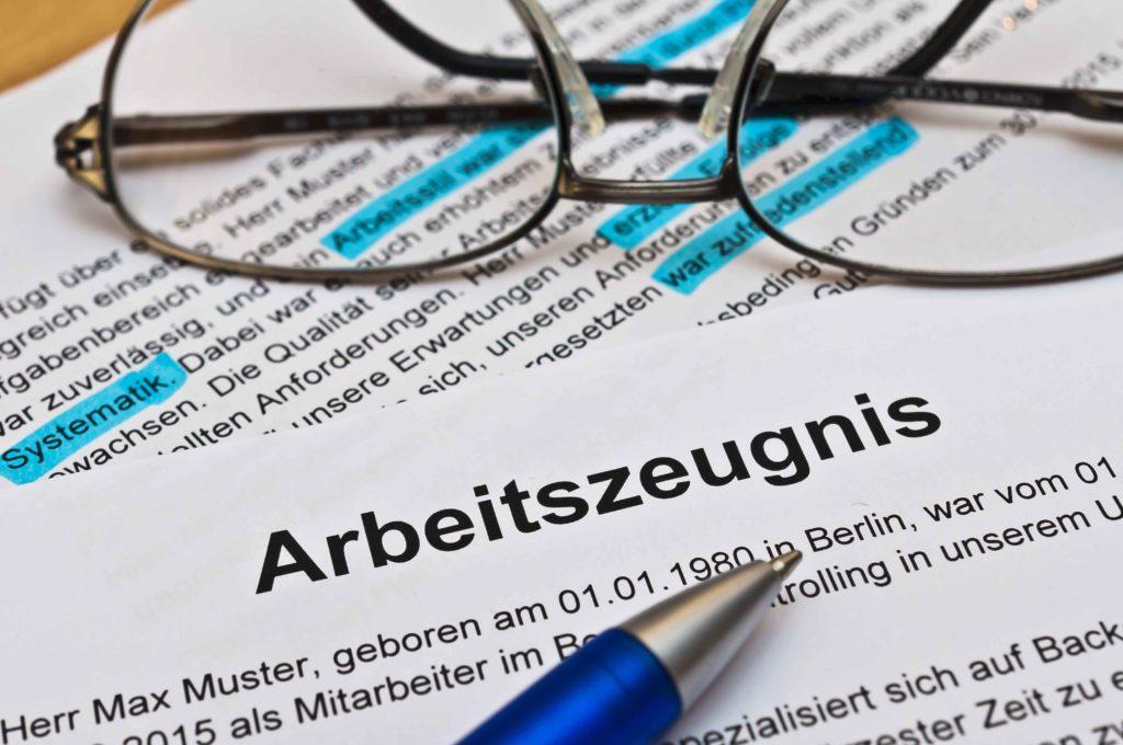 Arbeitszeugnis or reference letter is essential in Germany